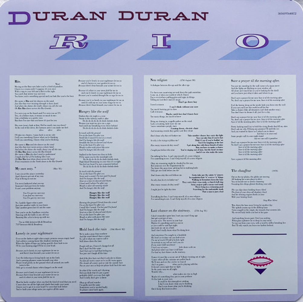 Duran Duran – Rio (LP Vinyl)