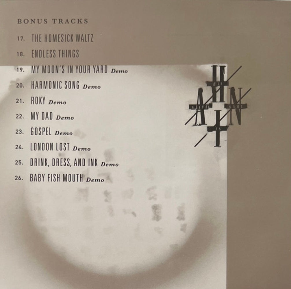 His Name Is Alive – Mouth By Mouth (CD)
