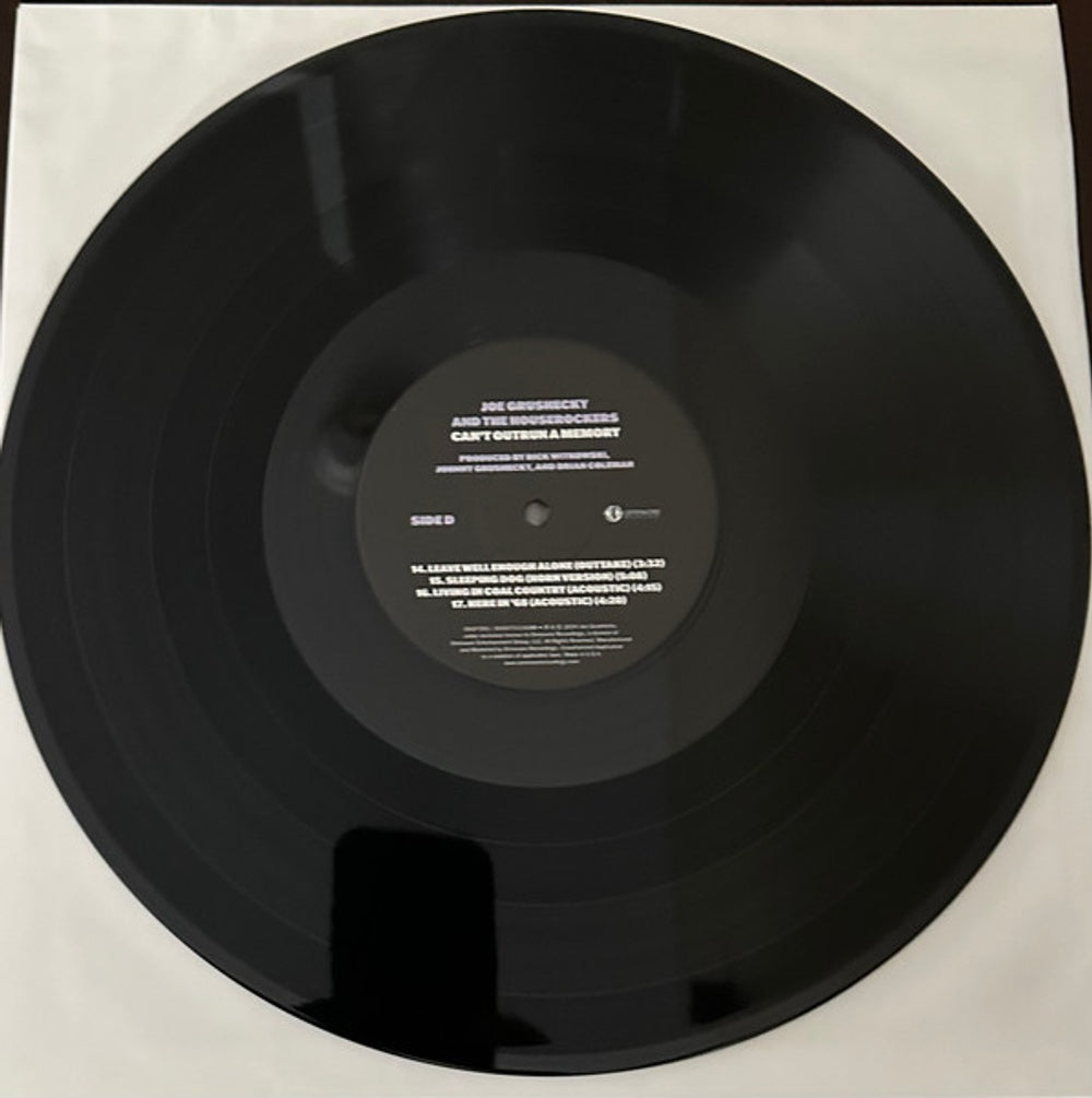 Joe Grushecky and The Houserockers – Can't Outrun A Memory (2-LP Vinyl)