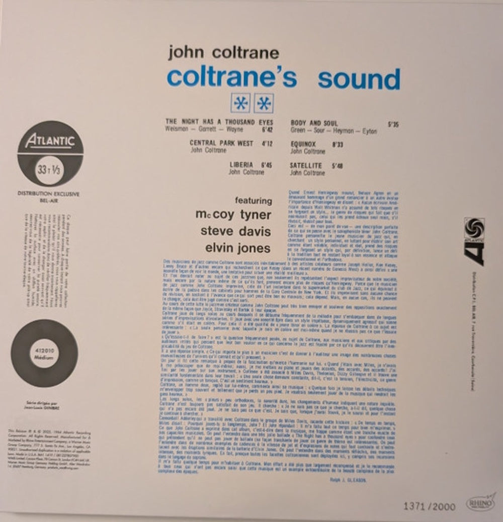 John Coltrane – Giant Steps (LP Vinyl)