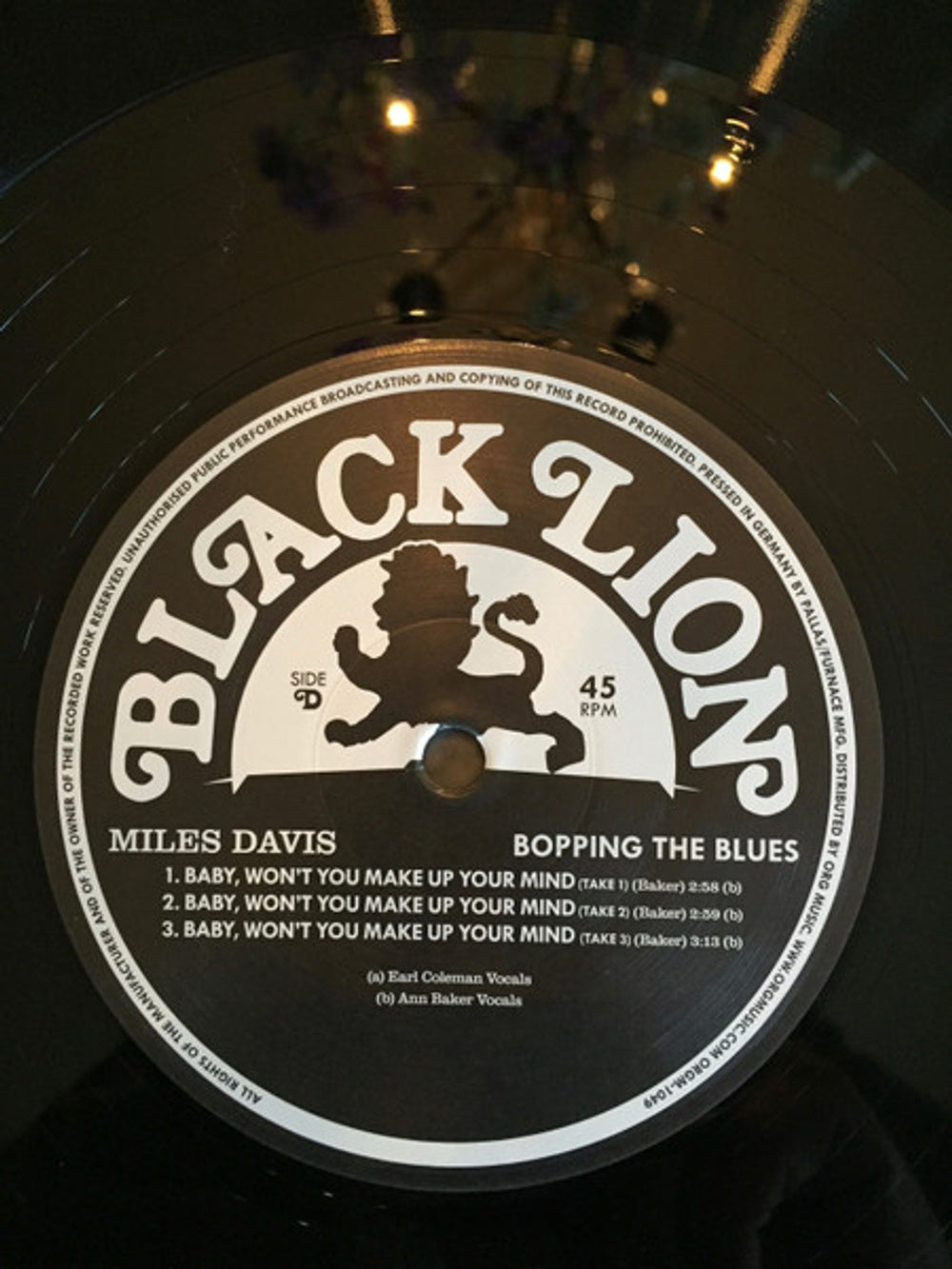 Miles Davis – Bopping The Blues (3-LP Vinyl)