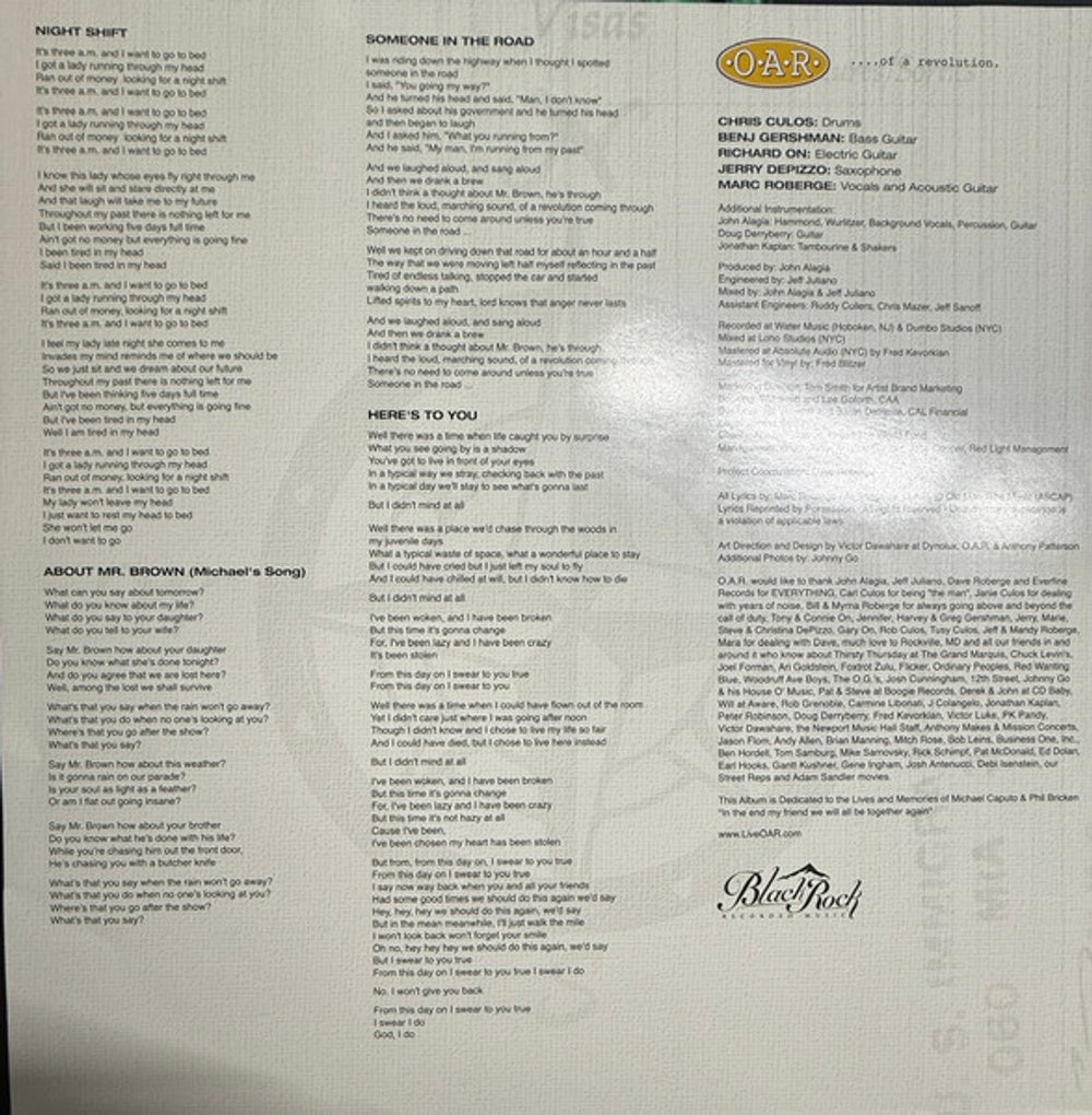O.A.R. – Risen (LP Vinyl)