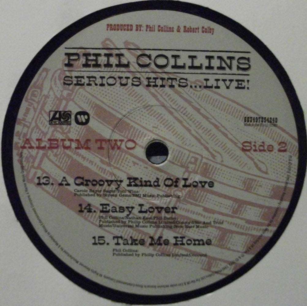 Phil Collins – Serious Hits...Live! (2-LP Vinyl)