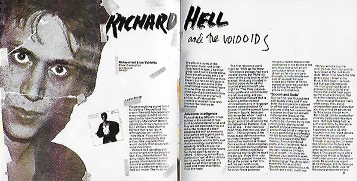 Richard Hell – Spurts: The Richard Hell Story (CD)