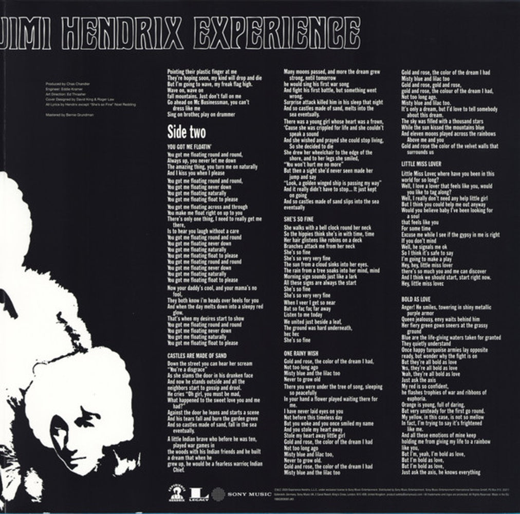 The Jimi Hendrix Experience – Bold As Love (5-LP Vinyl + Blu-ray)