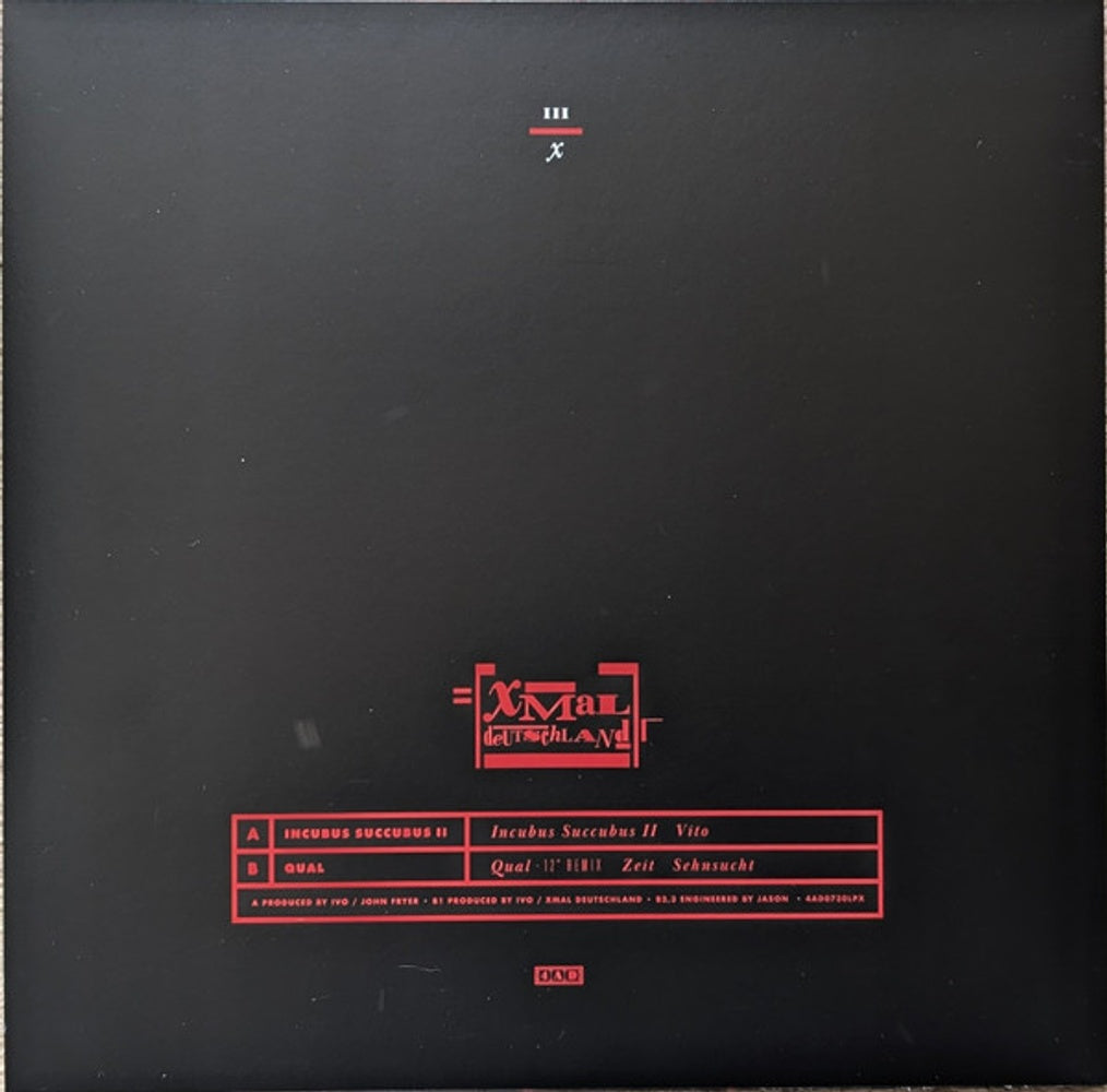 Xmal Deutschland – Gift The 4AD Years (3-LP Vinyl)