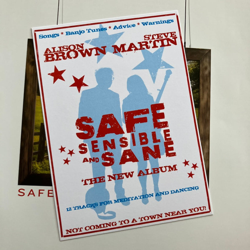 Alison Brown & Steve Martin – Safe Sensible & Sane (Red 2-LP Vinyl)