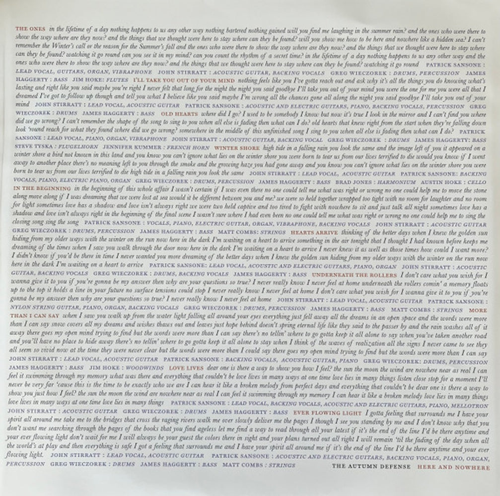 Autumn Defense – Here And Nowhere (LP Vinyl)