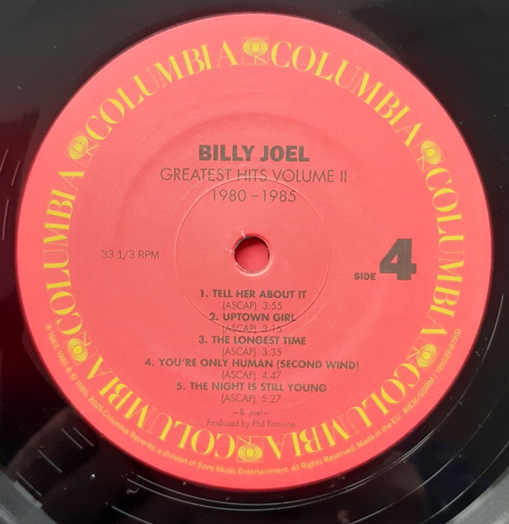 Billy Joel – Greatest Hits Volume I & II (2-LP Vinyl)