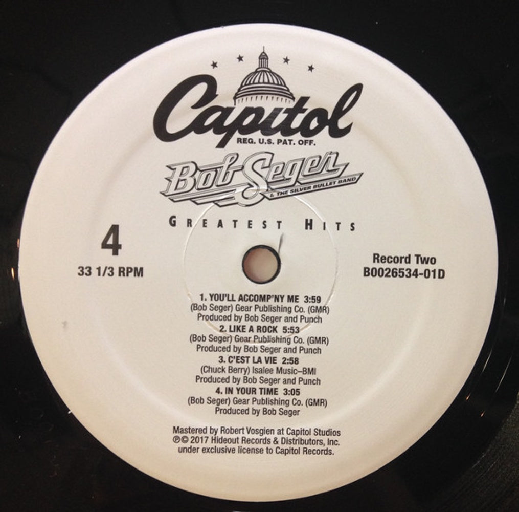 Bob Seger – Greatest Hits (2-LP Vinyl)
