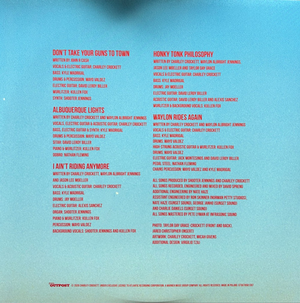 Charley Crockett – Clovis (LP Vinyl)