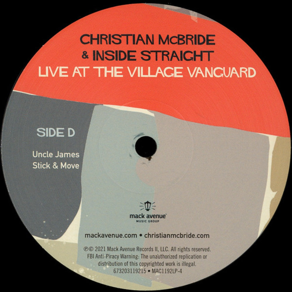 Christian McBride & Inside Straight – Live At The Village Vanguard (2-LP Vinyl)