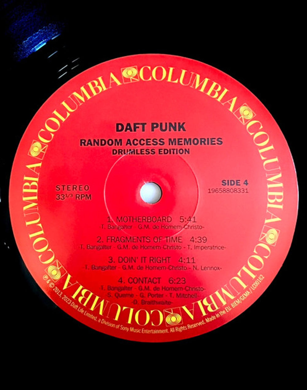 Daft Punk – Random Access Memories: Drumless Edition (2-LP Vinyl)