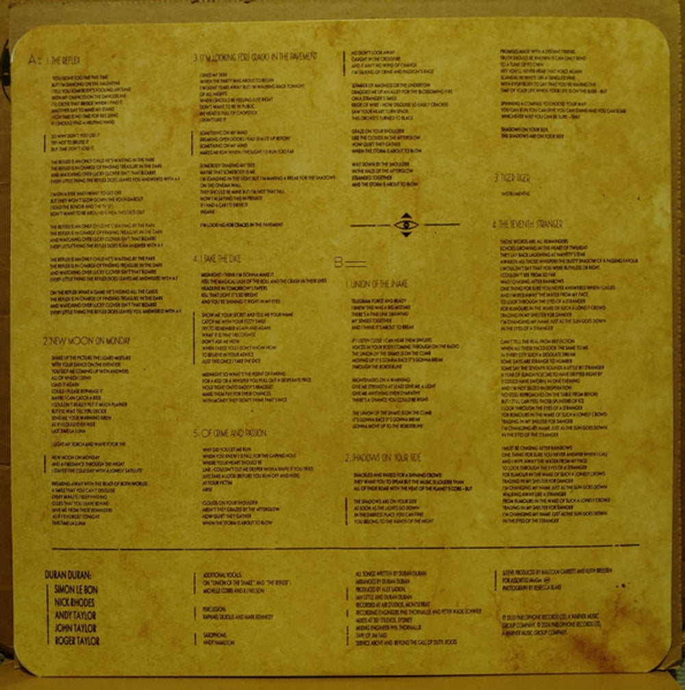 Duran Duran – Seven And The Ragged Tiger (LP Vinyl)