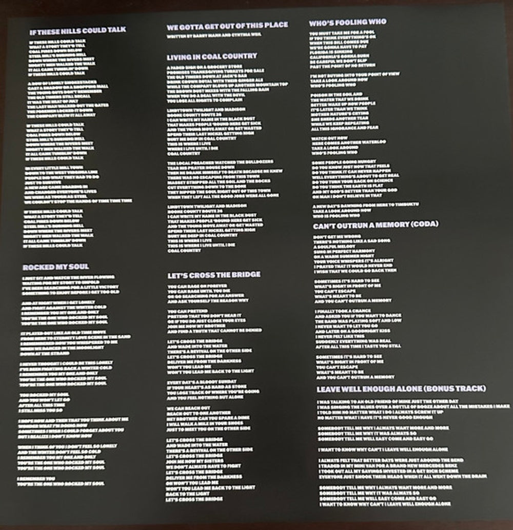 Joe Grushecky and The Houserockers – Can't Outrun A Memory (2-LP Vinyl)