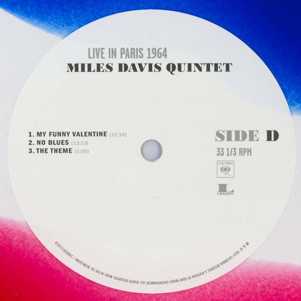 Miles Davis – Paris Jazz Festival, Salle Pleyel 10/1/1964 (2-LP Vinyl)
