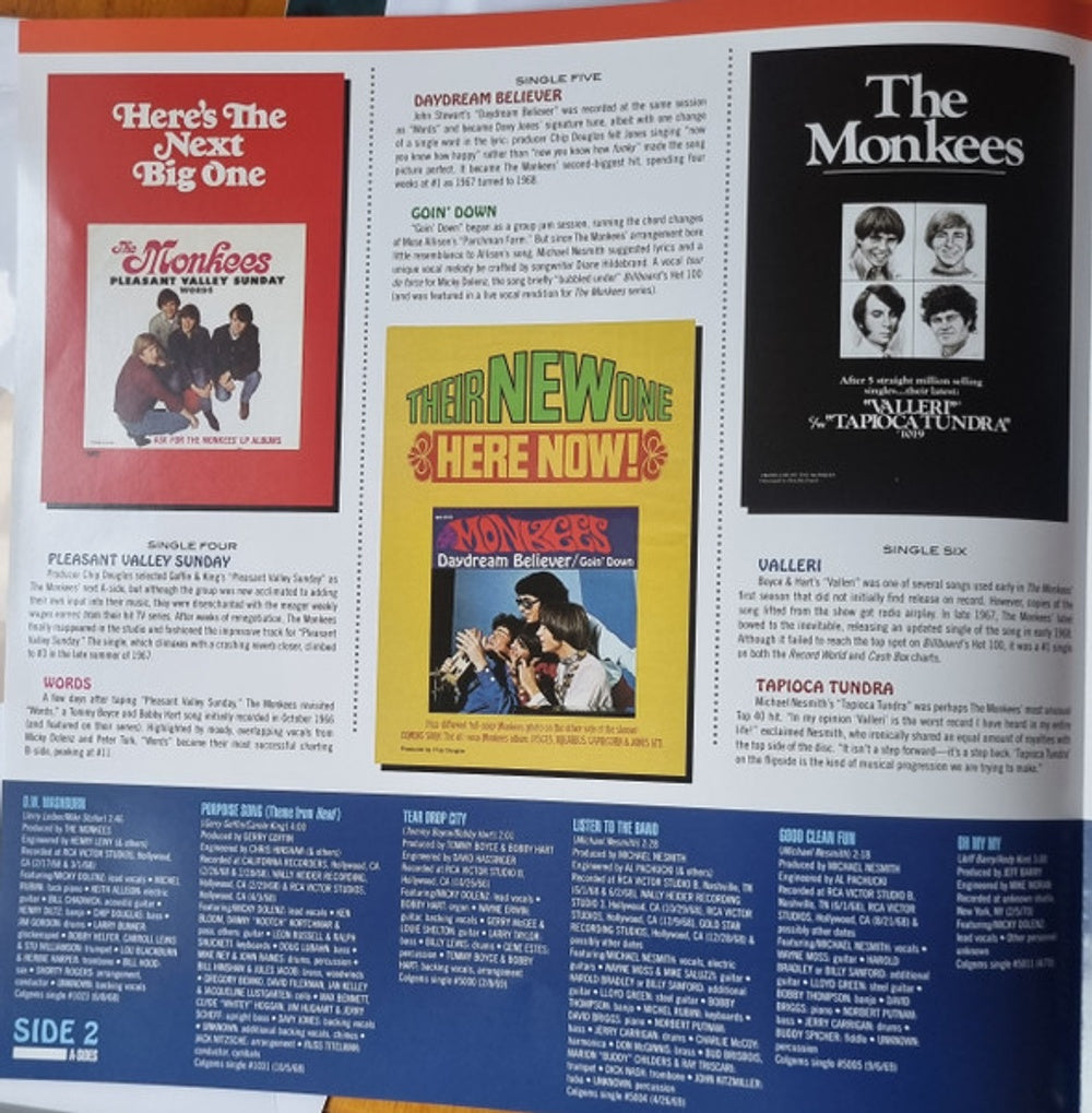 The Monkees – A's The B's & The Monkees (2-LP Vinyl)