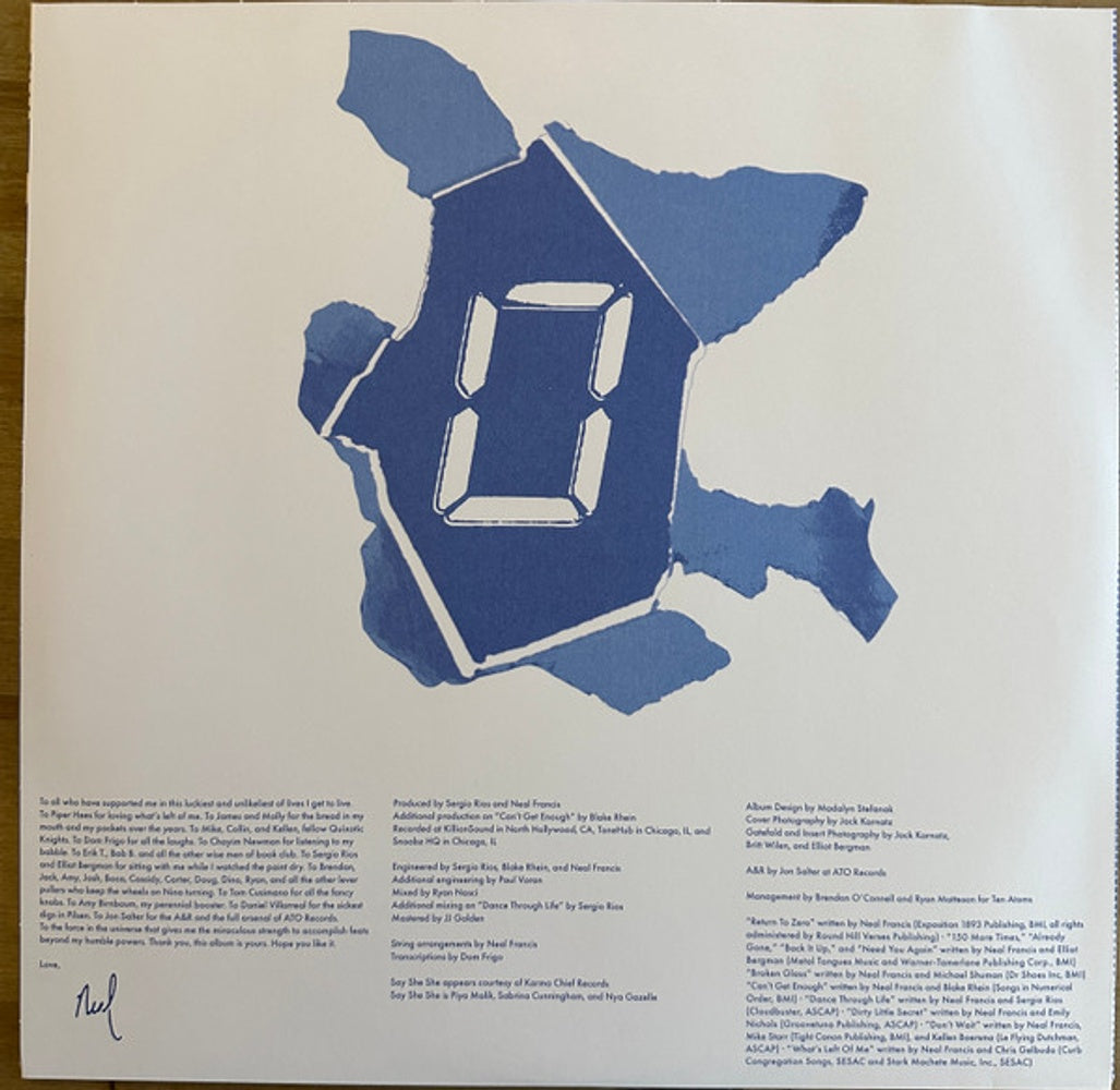 Neal Francis – Return To Zero (LP Vinyl)