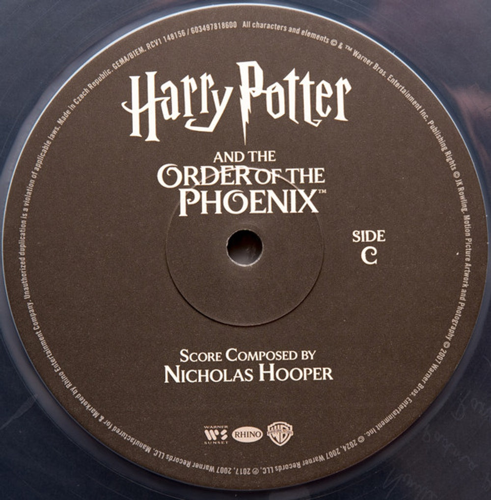 Nicholas Hooper – Harry Potter And The Order Of The Phoenix - Original Soundtrack(2-LP Vinyl)