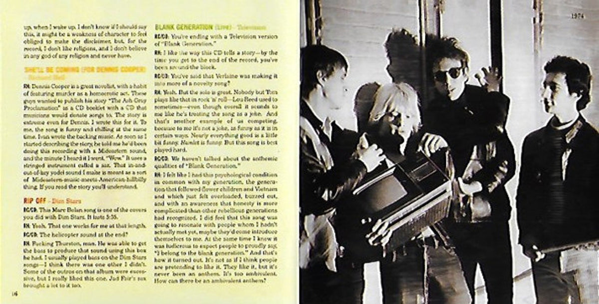 Richard Hell – Spurts: The Richard Hell Story (CD)