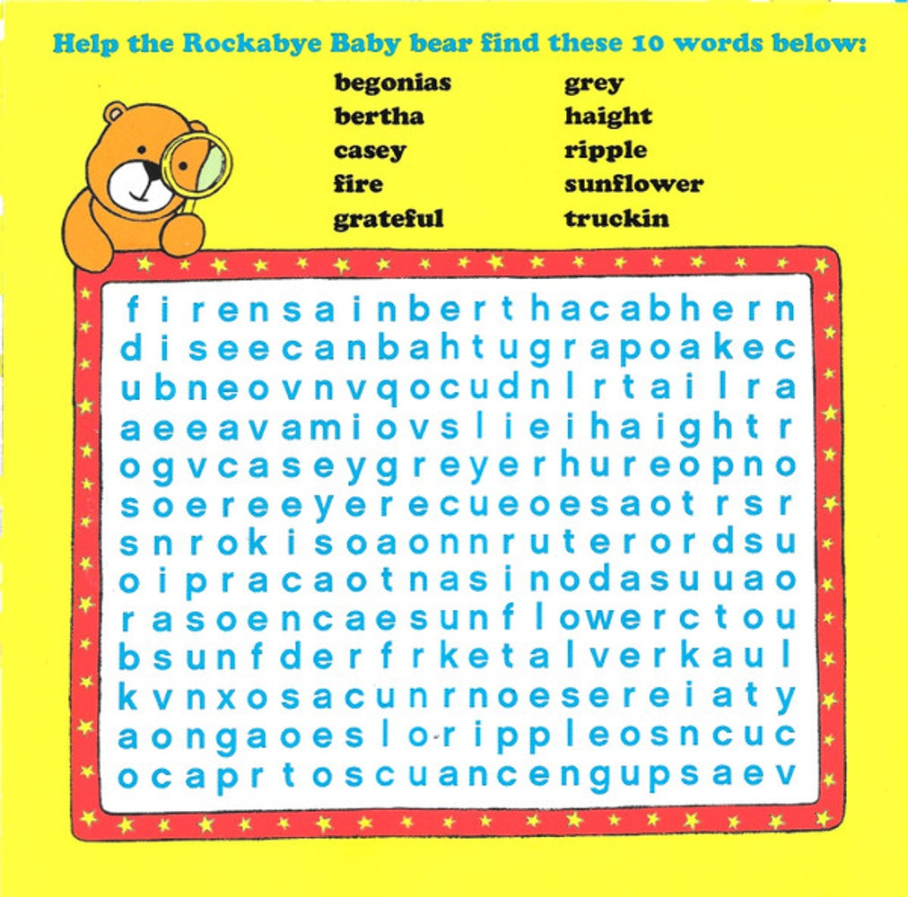 Rockabye Baby! – Lullaby Renditions of Grateful Dead (CD)
