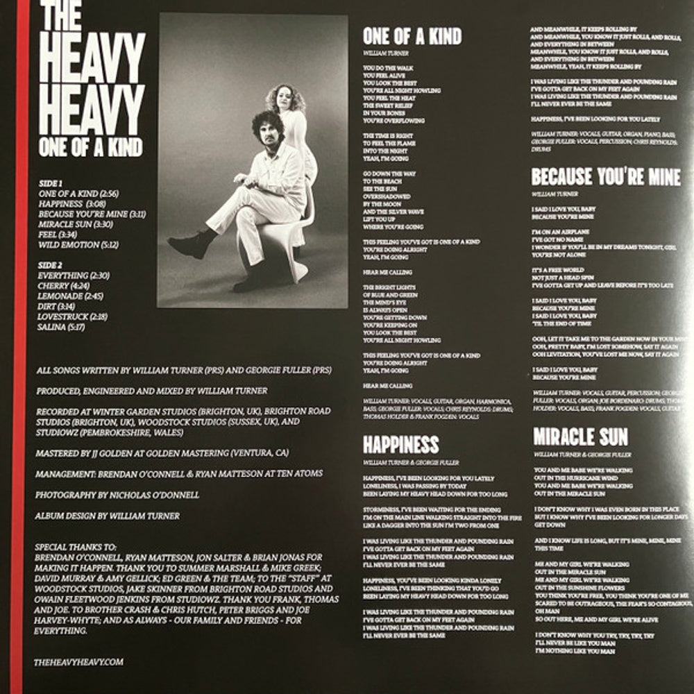 The Heavy Heavy – One Of A Kind (LP Vinyl)