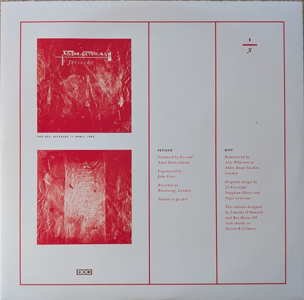 Xmal Deutschland – Gift The 4AD Years (3-LP Vinyl)
