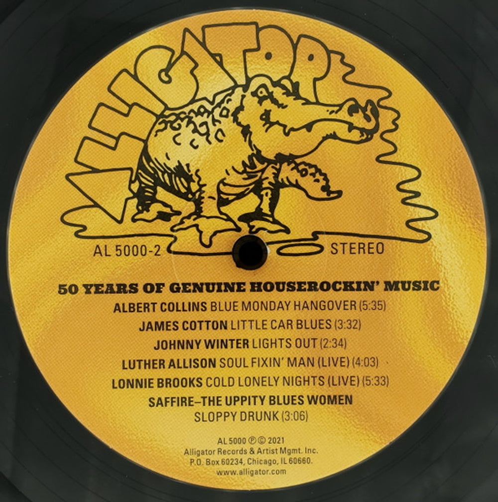 Alligator Records - 50 Years Of Genuine Houserockin' Music (2-LP Vinyl)