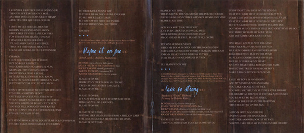 Bonnie Raitt – Just Like That... (CD)