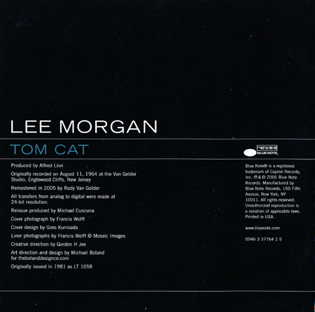 Lee Morgan – Tom Cat (CD)