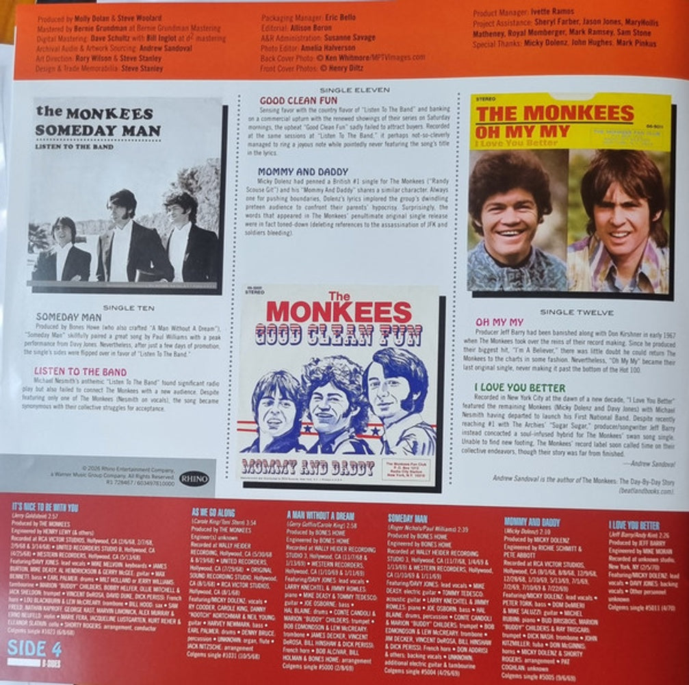 The Monkees – A's The B's & The Monkees (2-LP Vinyl)