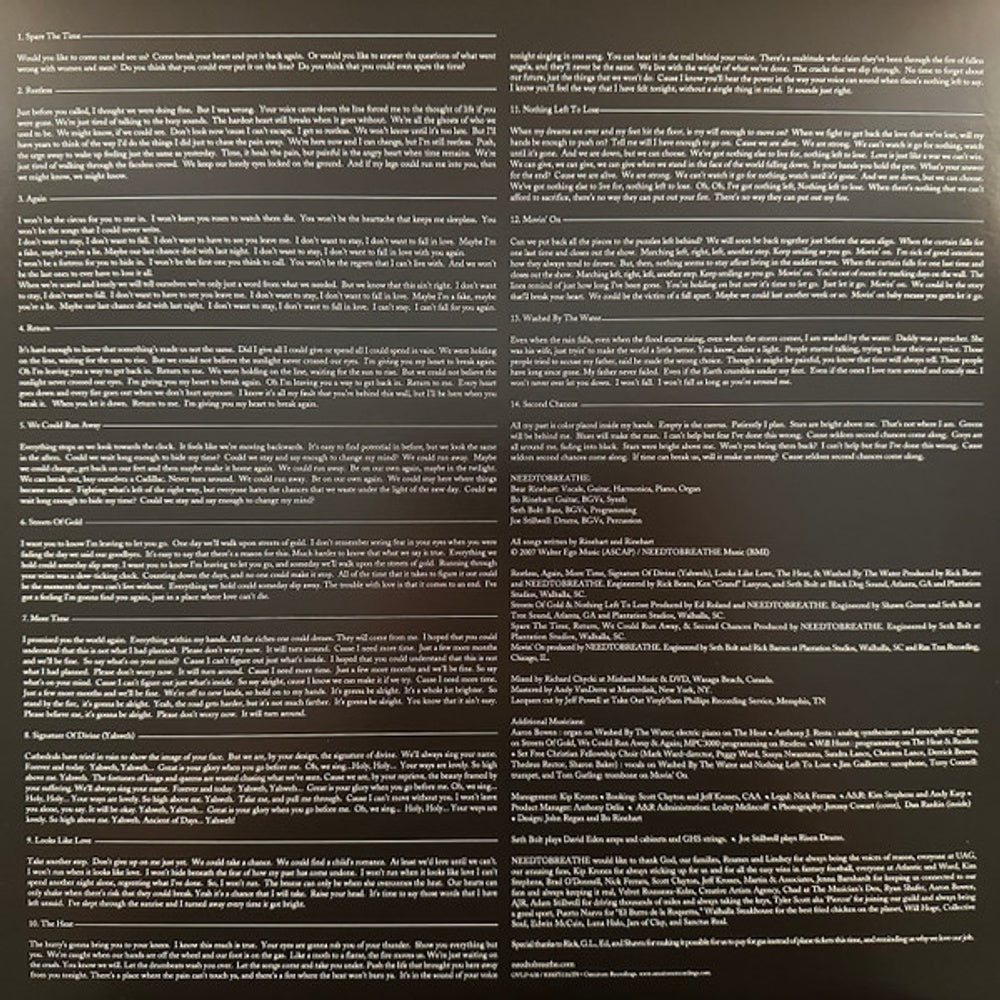 NEEDTOBREATHE – The Heat (2-LP Vinyl)
