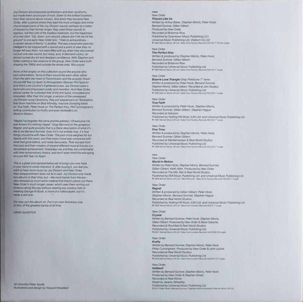 New Order / Joy Division – Total (2-LP Vinyl)