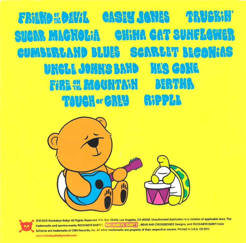 Rockabye Baby! – Lullaby Renditions of Grateful Dead (CD)