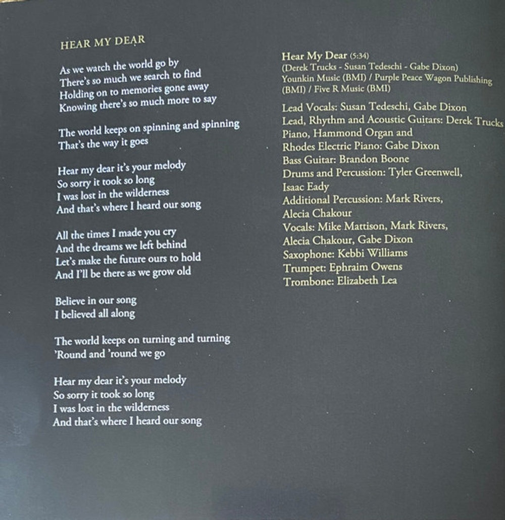 Tedeschi Trucks Band – I Am The Moon: I. Crescent (CD)