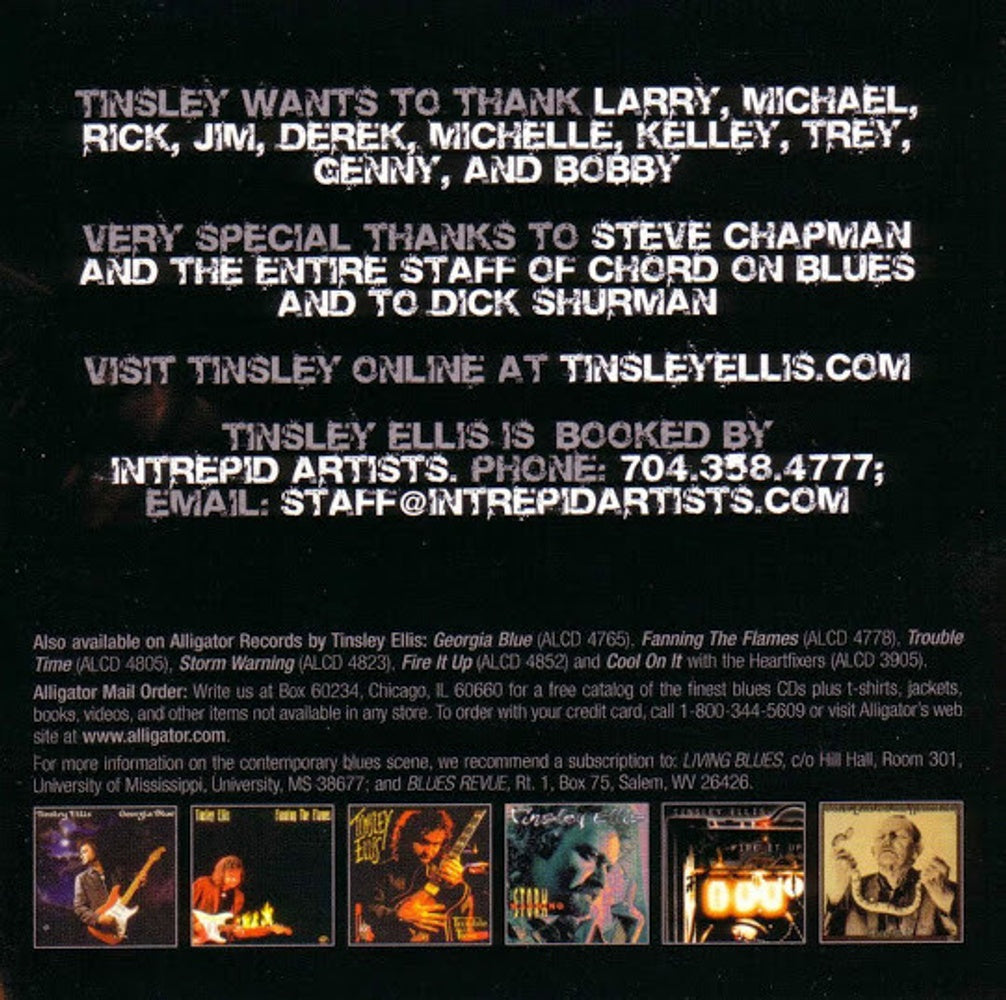 Tinsley Ellis – Live! Highwayman (CD)