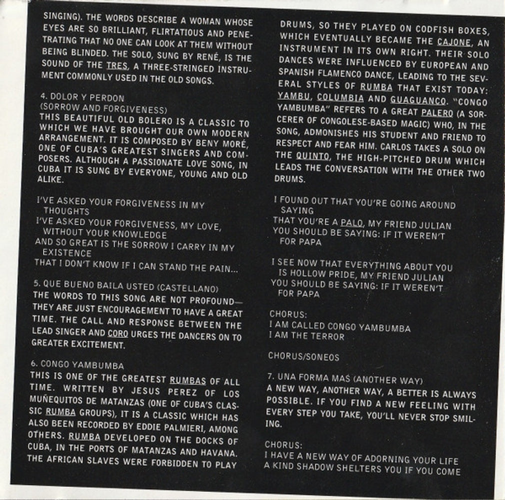 Vocal Sampling – Una Forma Mas (CD)