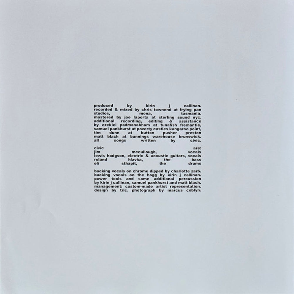 CIVIC – Chrome Dipped (LP Vinyl)