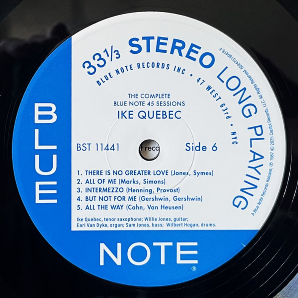 Ike Quebec – Complete 45 Sessions (3-LP Vinyl)
