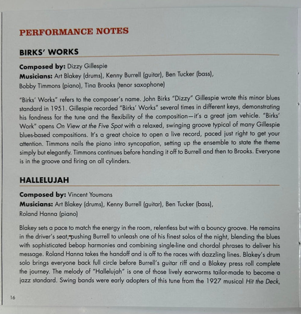 Kenny Burrell / Blakey,Art - Kenny Burrell  / Blakey,Art – On View At The Five Spot Cafe: Complete Masters (2-CD)