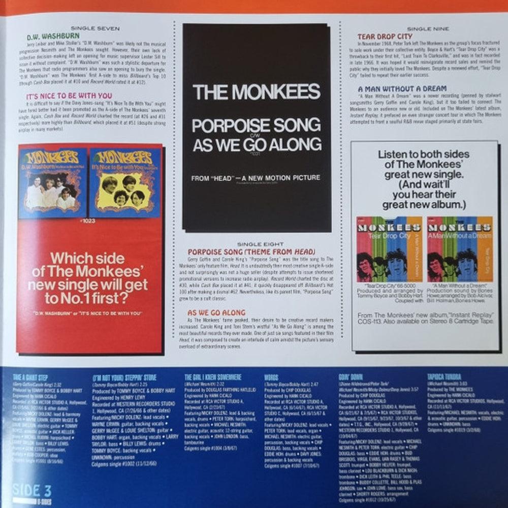 The Monkees – A's The B's & The Monkees (2-LP Vinyl)