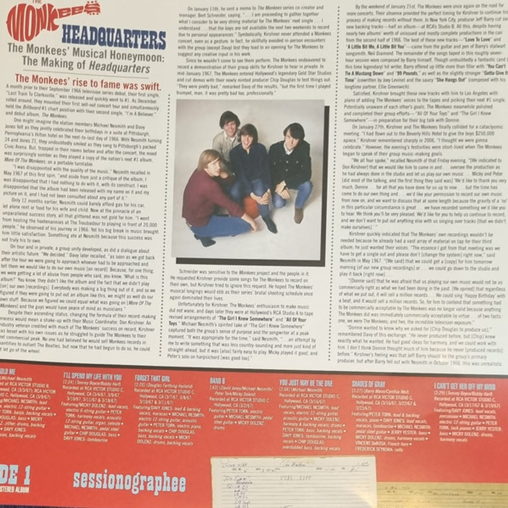 The Monkees – Headquarters (2-LP Vinyl)
