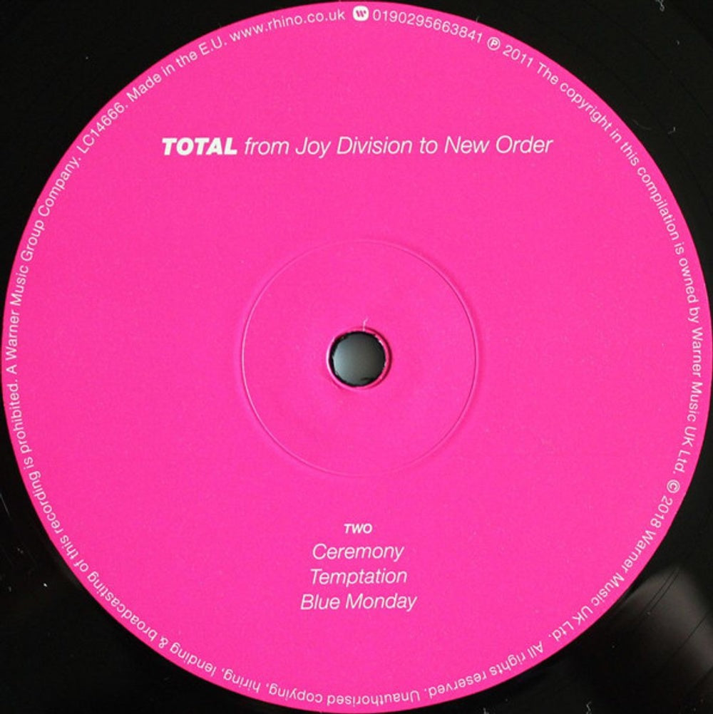 New Order / Joy Division – Total (2-LP Vinyl)