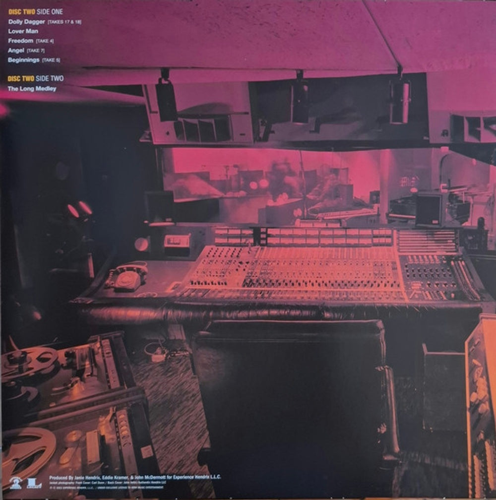 The Jimi Hendrix Experience – Electric Lady Studios: A Jimi Hendrix Vision (5-LP Vinyl + Blu-ray)