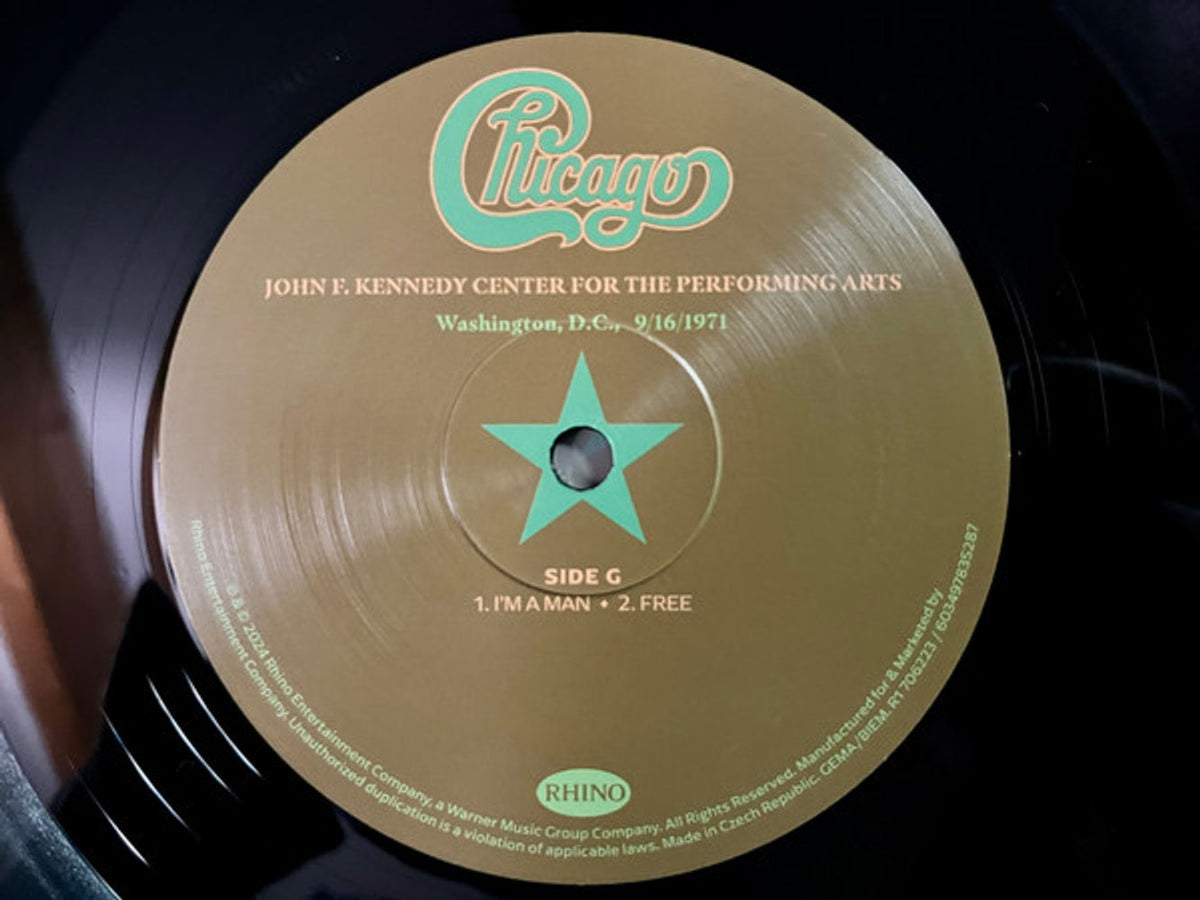 Chicago – At The John F. Kennedy Center For The Performing Arts (3-LP Vinyl)