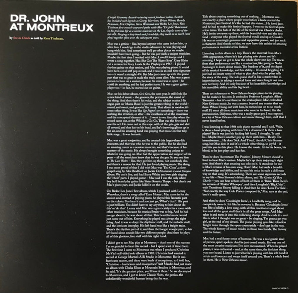 Dr. John – Dr. John: The Montreux Years (2-LP Vinyl)