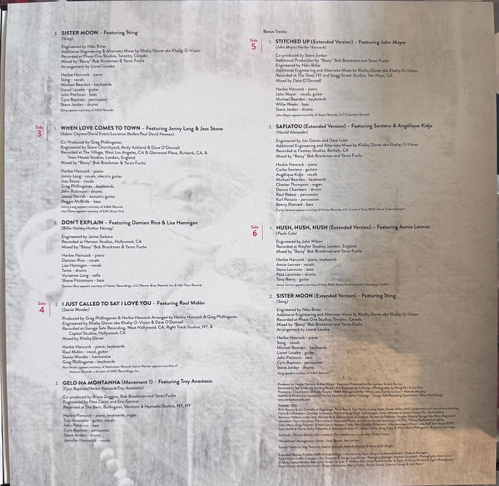 Herbie Hancock – Possibilities (3-LP Vinyl)