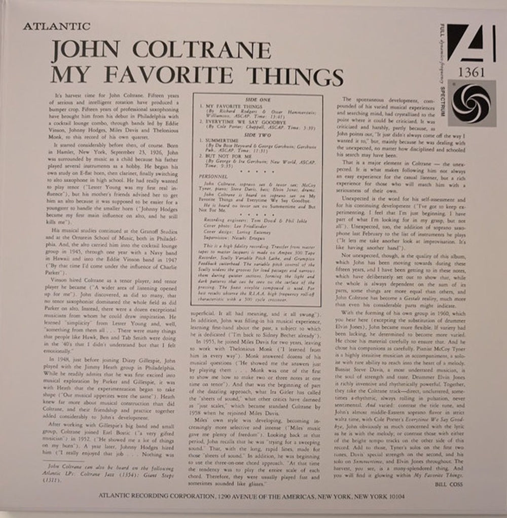John Coltrane – Giant Steps (LP Vinyl)