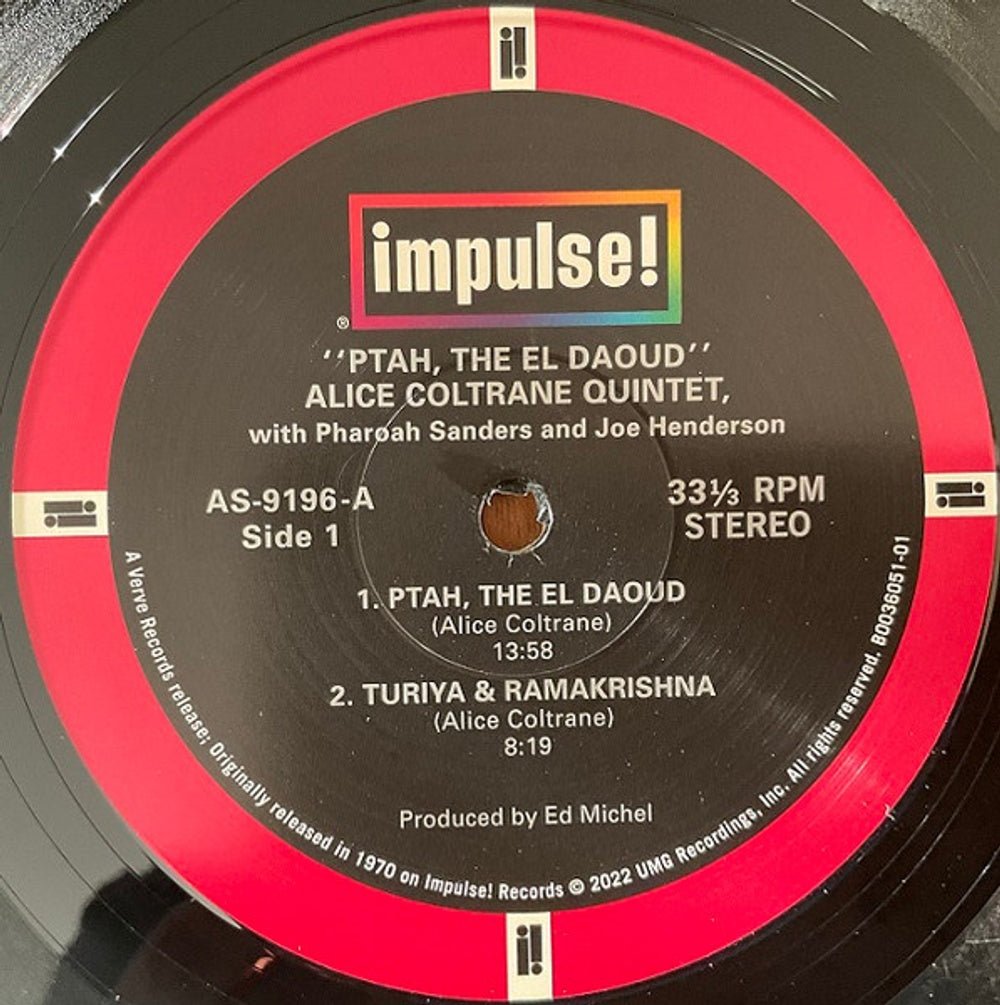 Alice Coltrane – Ptah The El Daoud (LP Vinyl)