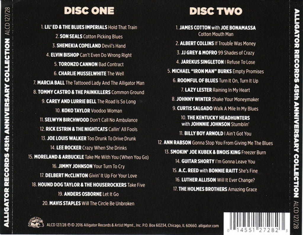 Alligator Records - 45th Anniversary Collection (2-CD)